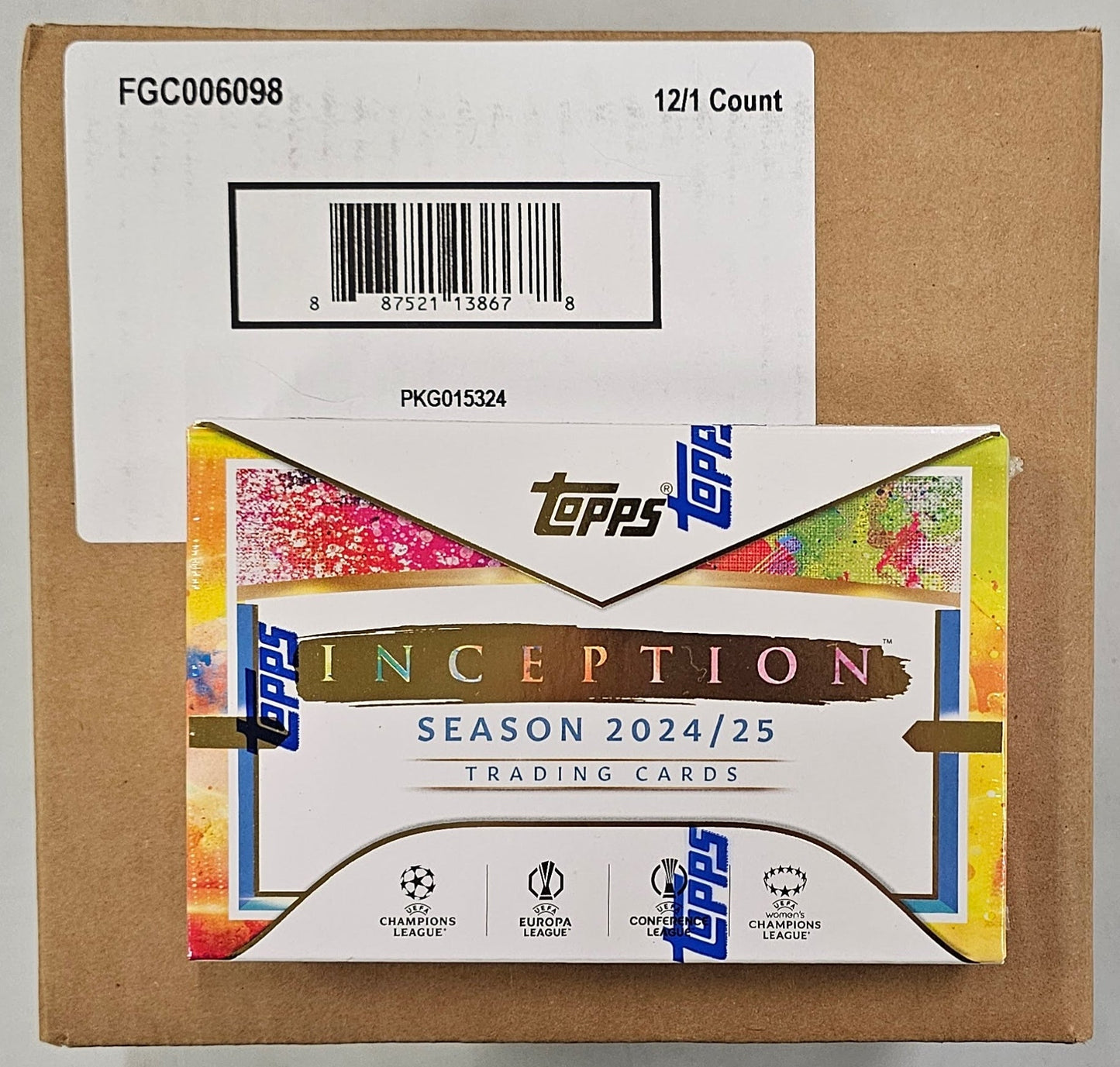 2024/25 Topps Inception UEFA Club Competitions Soccer Hobby