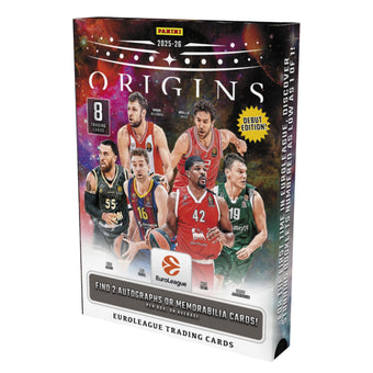 compare product 2025/26 Panini Origins EuroLeague Basketball Hobby Box