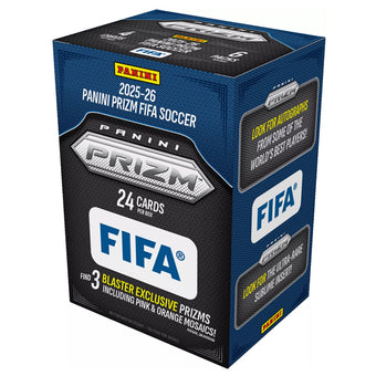 compare product 2025/26 Panini Prizm FIFA Soccer Blaster Box