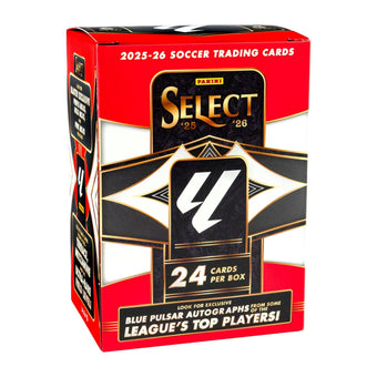 compare product 2025/26 Panini Select La Liga Soccer Blaster Box