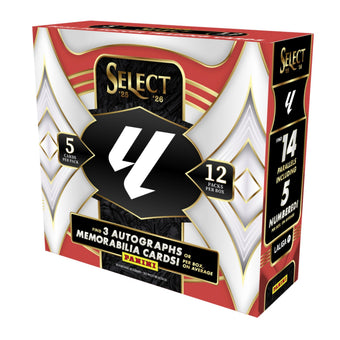 compare product 2025/26 Panini Select La Liga Soccer Hobby Box