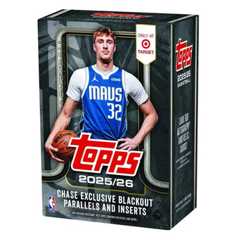 compare product 2025/26 Topps Basketball Blaster Box (Blackout Parallels)
