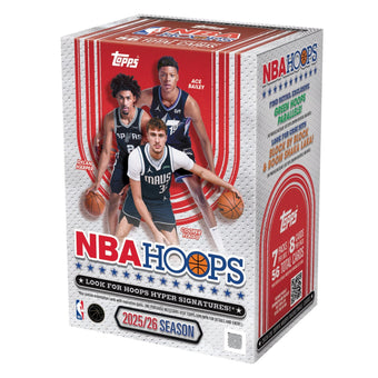 compare product 2025/26 Topps NBA Hoops Basketball Blaster Box