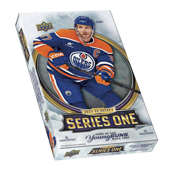 compare product 2025/26 Upper Deck Series 1 Hockey Hobby Box