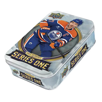 compare product 2025/26 Upper Deck Series 1 Hockey Tin
