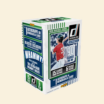 compare product 2025 Donruss Baseball Blaster Box