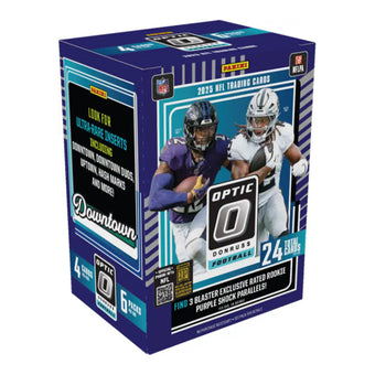 compare product 2025 Panini Donruss Optic Football Blaster Box