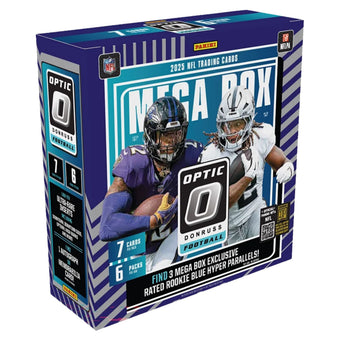compare product 2025 Panini Donruss Optic Football Mega Box