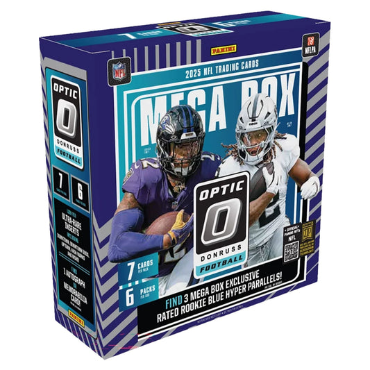 2025 Panini Donruss Optic Football Mega Box