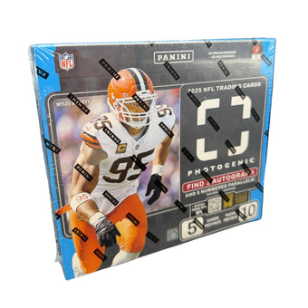 compare product 2025 Panini Photogenic Football Hobby Box