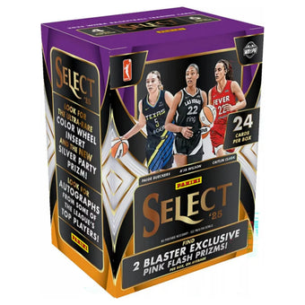 compare product 2025 Panini Select WNBA Basketball Blaster Box