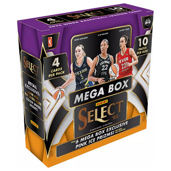 compare product 2025 Panini Select WNBA Basketball Mega Box
