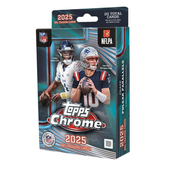 compare product 2025 Topps Chrome Football Hanger Box