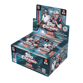 compare product 2025 Topps Chrome Football Jumbo Box