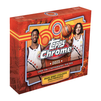 compare product 2025 Topps Chrome McDonald's All American Basketball Hobby Box