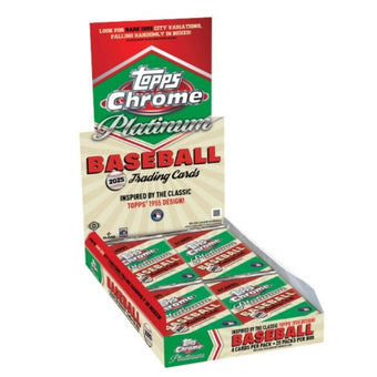 compare product 2025 Topps Chrome Platinum Baseball Hobby Box