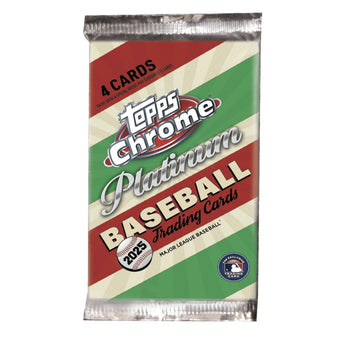 compare product 2025 Topps Chrome Platinum Baseball Hobby Pack