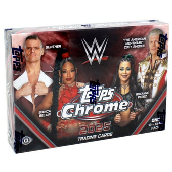 compare product 2025 Topps Chrome WWE Delight Box