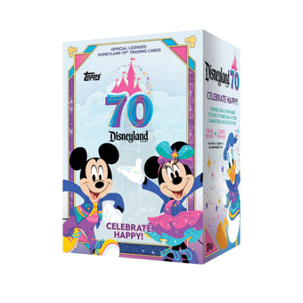 compare product 2025 Topps Disneyland 70th Anniversary Blaster Box
