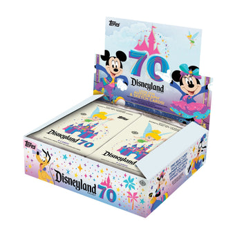 compare product 2025 Topps Disneyland 70th Anniversary Hobby Box