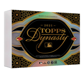 compare product 2025 Topps Dynasty Baseball Hobby Box