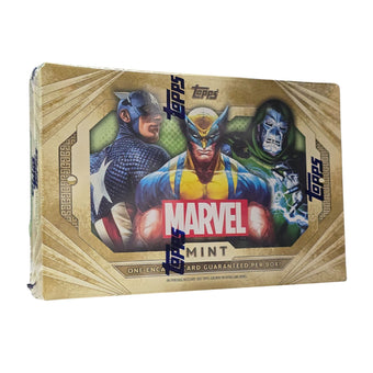 compare product 2025 Topps Mint Marvel Hobby Box