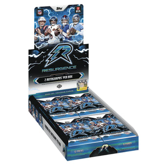 compare product 2025 Topps Resurgence Football Hobby Box (Presell)