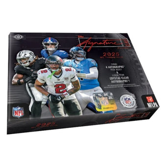 compare product 2025 Topps Signature Class Football Jumbo Box