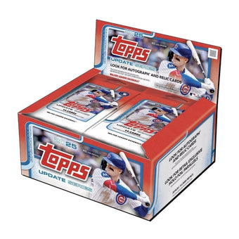 compare product 2025 Topps Update Baseball Retail Box