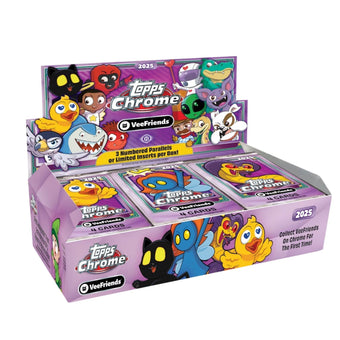 compare product 2025 Topps VeeFriends Chrome Hobby Box