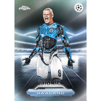 2025/26 Topps Chrome UEFA Club Competitions Soccer Jumbo Box