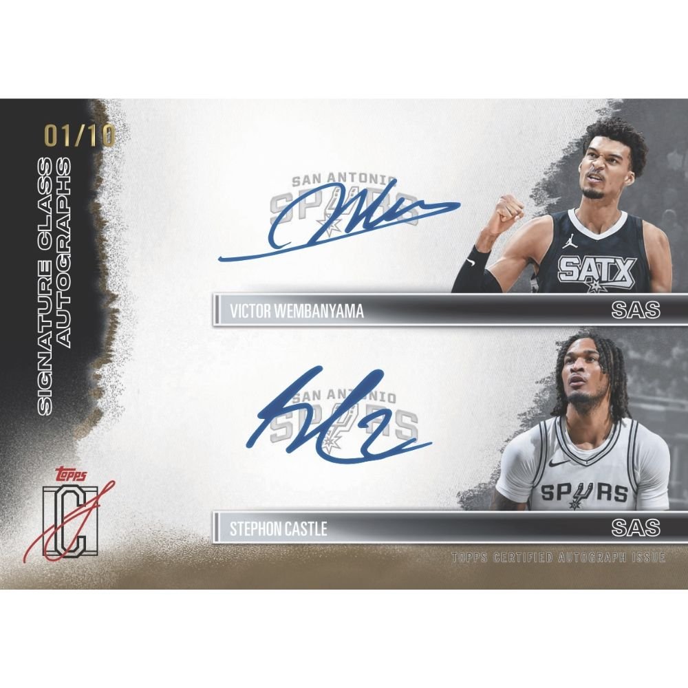 2025/26 Topps Signature Class Basketball Mega Box