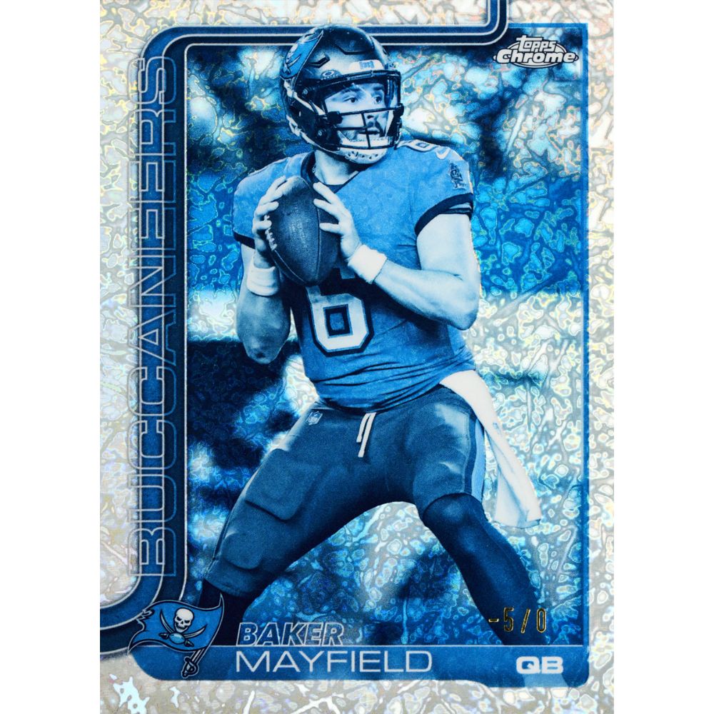 2025 Topps Chrome Football Blaster Box