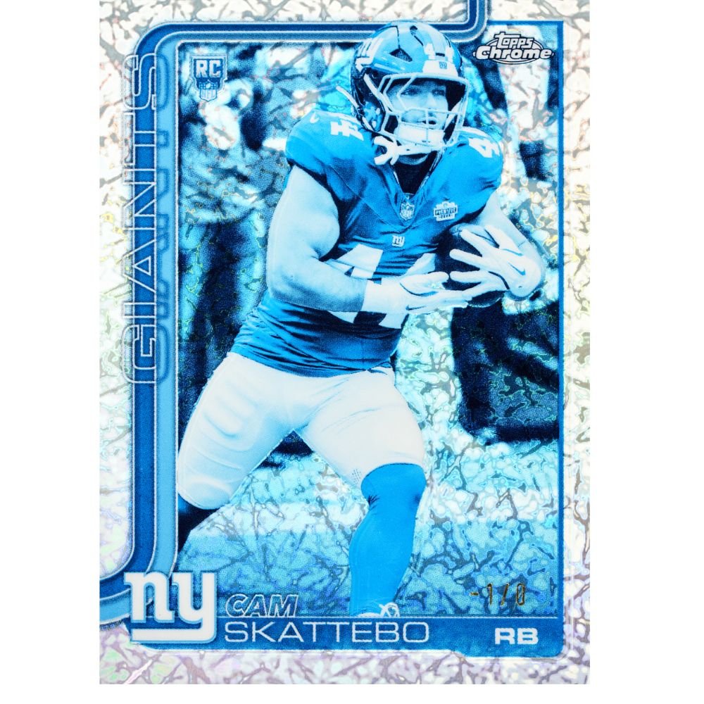 2025 Topps Chrome Football Hobby Box
