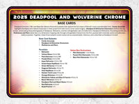 2025 Topps Deadpool Chrome 7-Pack Blaster