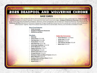 2025 Topps Deadpool Chrome Hobby