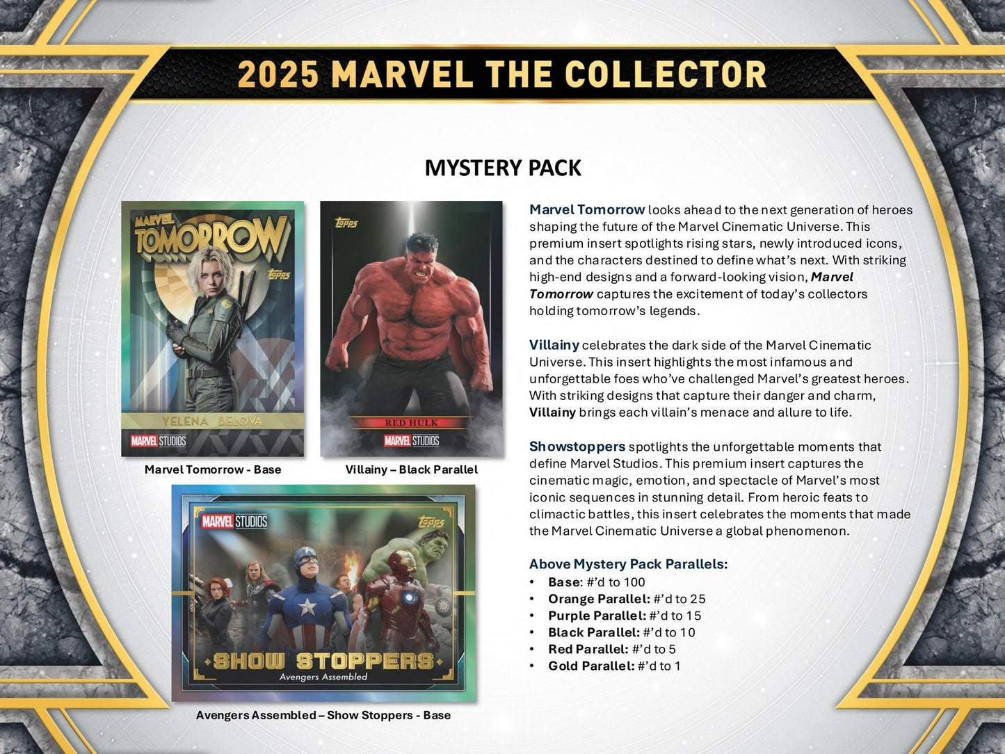 Marvel The Collector Hobby (Topps 2025)