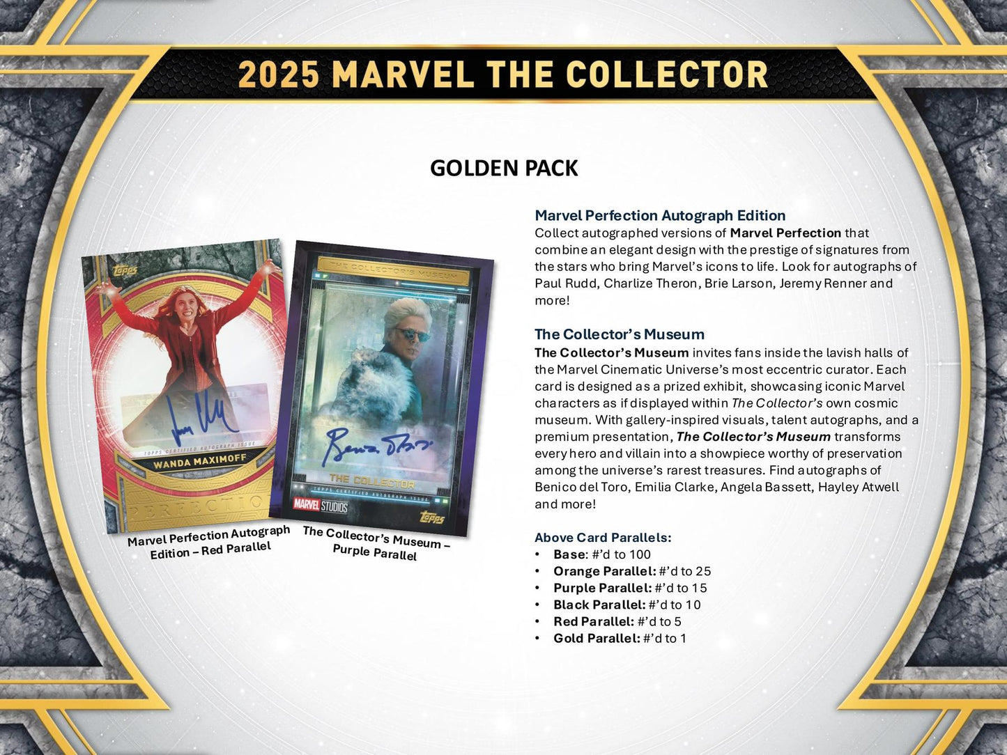 Marvel The Collector Hobby (Topps 2025)