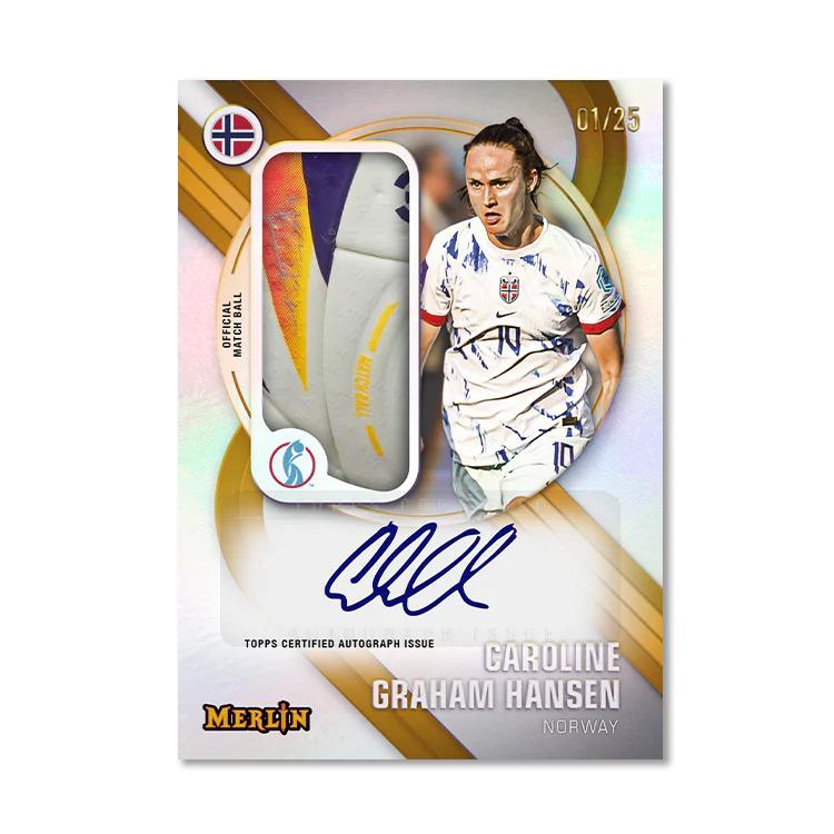 2024/25 Topps Merlin UEFA Women's Euros Soccer Hobby Box