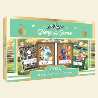 compare product 2026 Leaf Glory of the Game Soccer Hobby Box