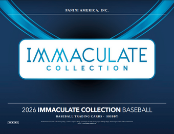 compare product 2026 Panini Immaculate Baseball Hobby 6-Box Case