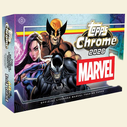 2026 Topps Marvel Comics Chrome Hobby Box