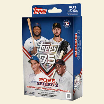 compare product 2026 Topps Series 2 Baseball Hanger Box