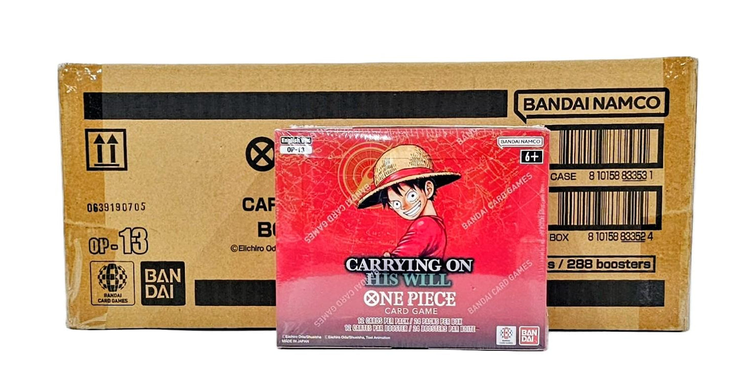 One Piece TCG Carrying On His Will (OP-13) Booster