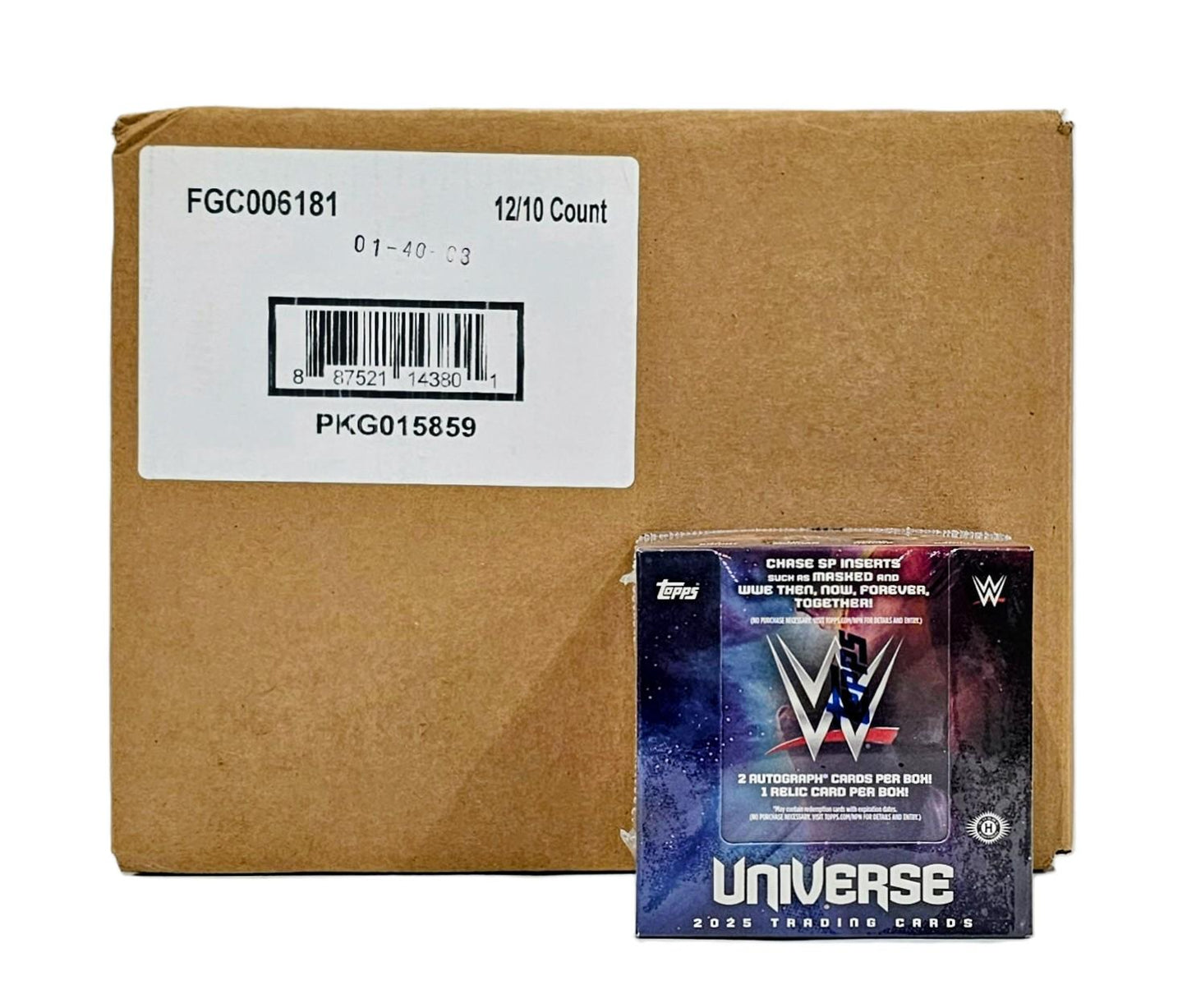 2025 Topps WWE Universe Wrestling Hobby