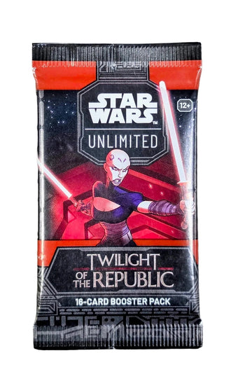 compare product Star Wars Unlimited Twilight of the Republic Booster Pack