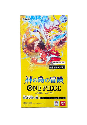 compare product One Piece TCG: Adventure on Kami's Island (OP-15) Booster (Japanese)