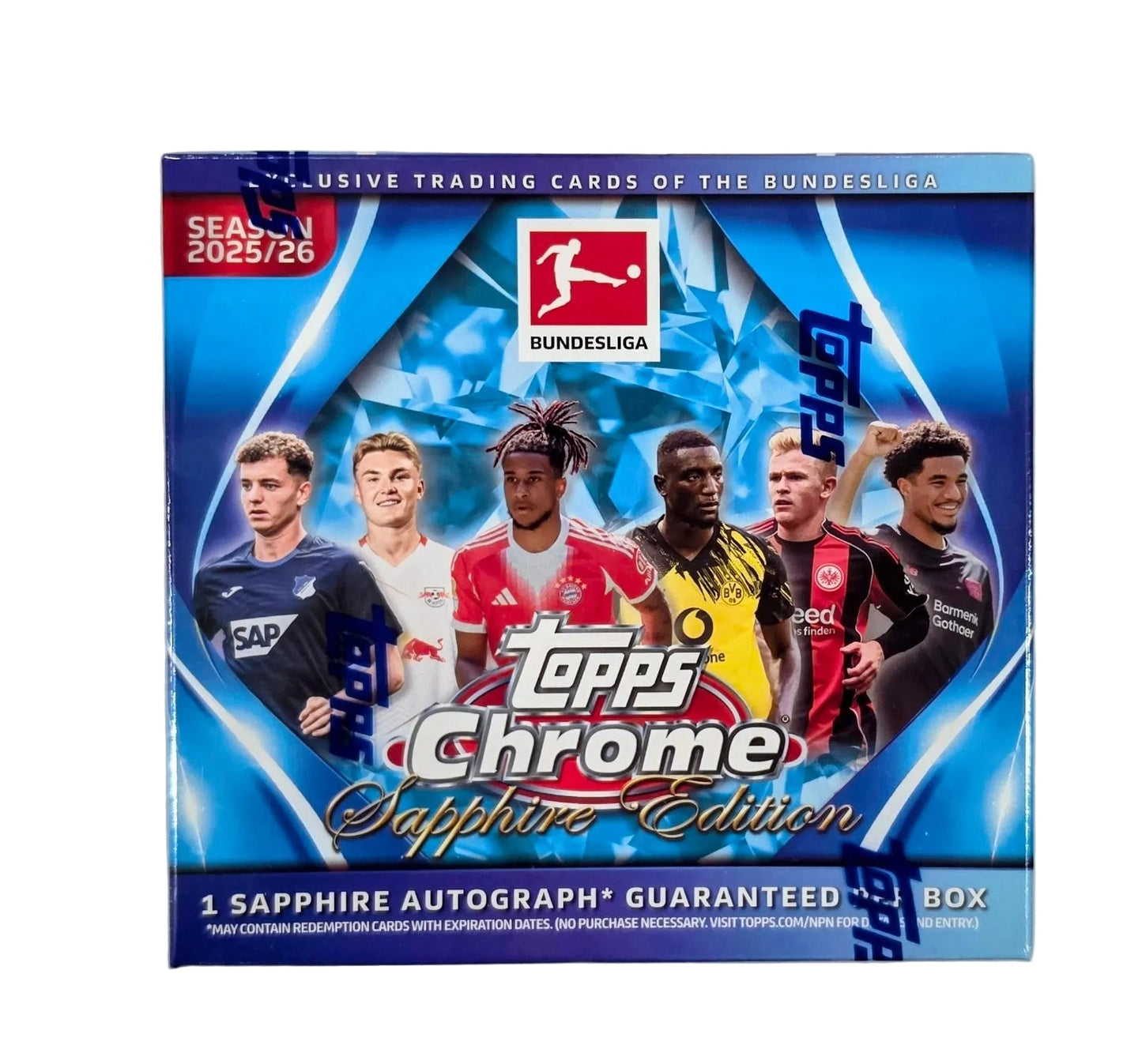 2025/26 Topps Chrome Bundesliga Soccer Sapphire Edition