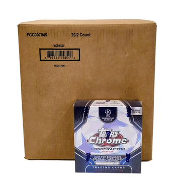 compare product 2025/26 Topps Chrome UEFA Club Competitions Soccer Logofractor Edition