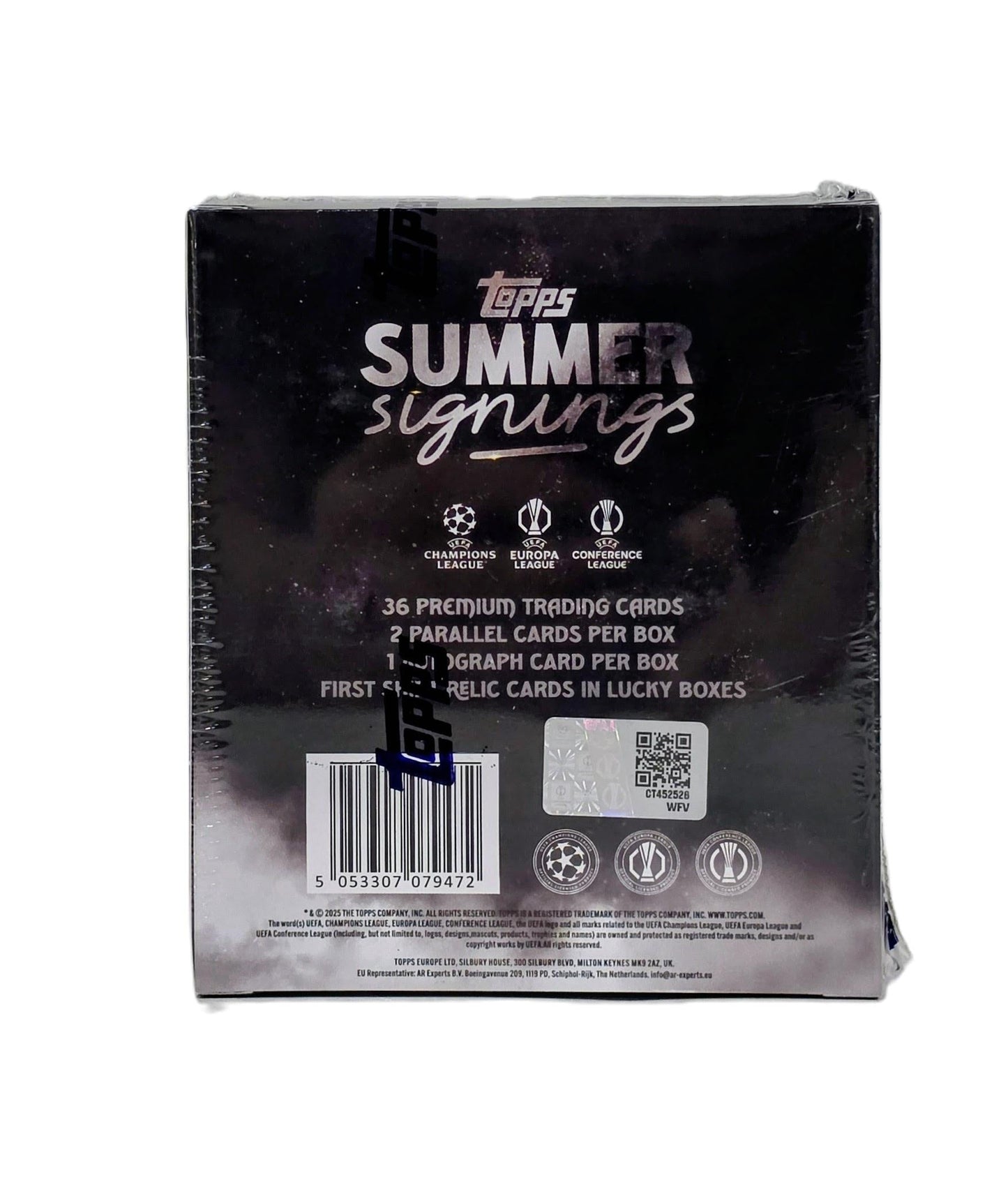2025/26 Topps UEFA Club Competitions Summer Signings Soccer Set (Box)